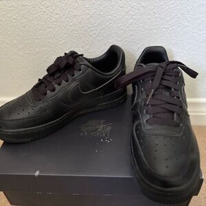 black air forces, worn about 5 times